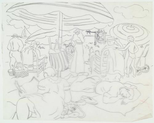 Beach Scene