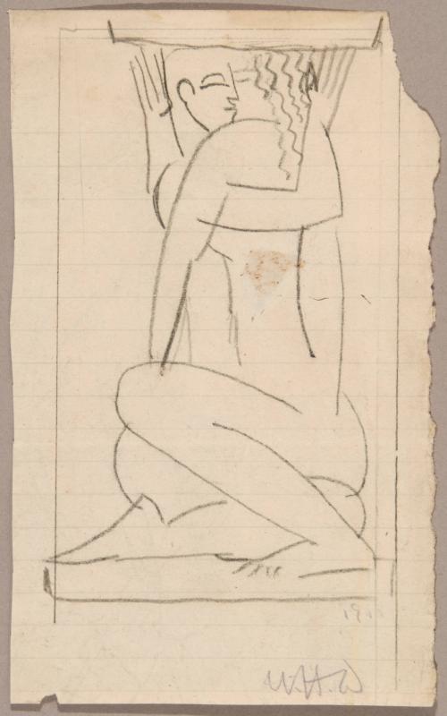 Lovers: Caryatid Study