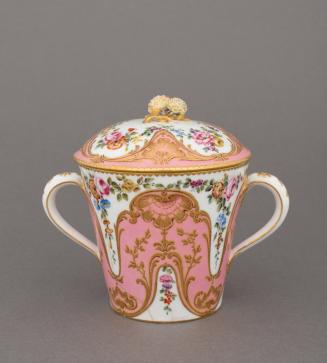 Two Handled Covered Cup