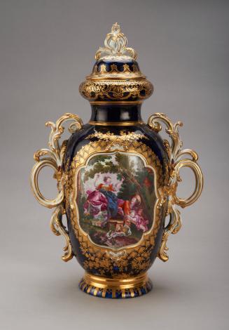 Vase with cover