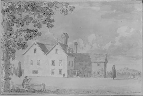 Artist and his House near Guilford
