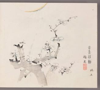 Flowering Plum in Moonlight
