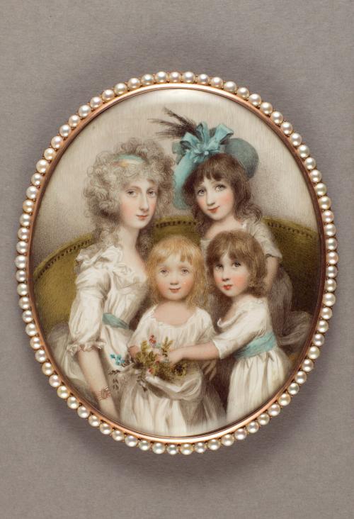 Lady Affleck and her Daughters