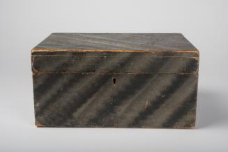 Flat-top Diagonally Decorated Box