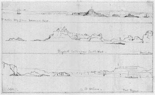 Sheet with Three Views of Jersey