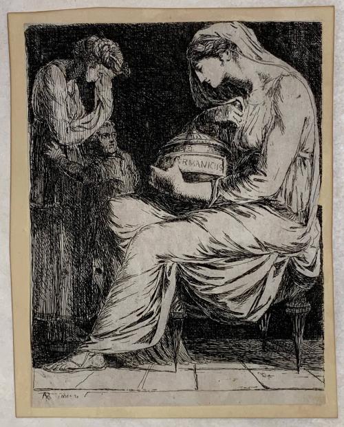 Agrippina Mourning Over the Ashes of Germanicus