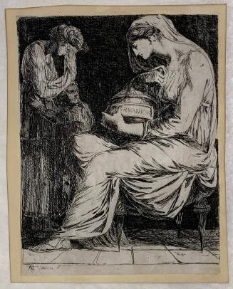 Agrippina Mourning Over the Ashes of Germanicus