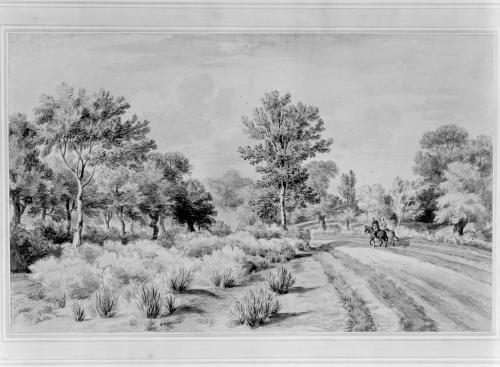 Landscape with Two Horsemen