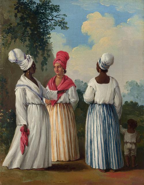 Free Women of Dominica with a Child