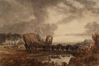 Wagon at Eve