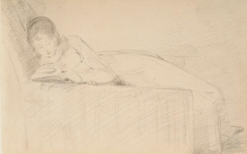 Young Girl Reading