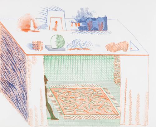 © Estate of David Hockney. Photo Credit: Richard Schmidt.
