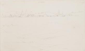 Two Views of Lucerne and Mountains