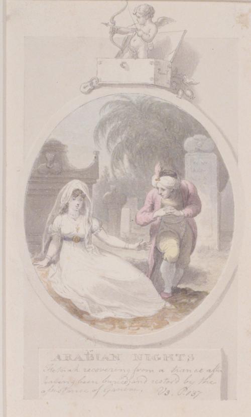Illustration to "The Arabian Nights"
