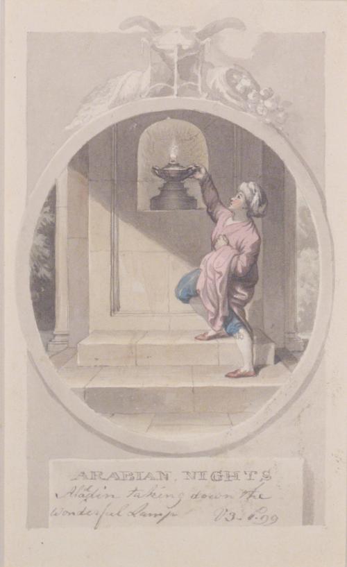 Illustration to "The Arabian Nights"