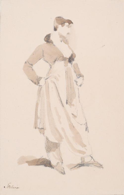 Standing Figure of an Italian Man