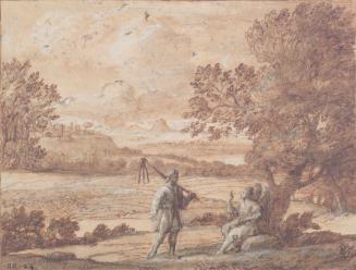 Landscape with an Angel and Peasant