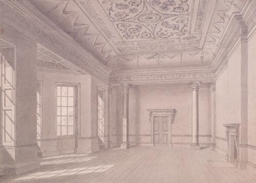 Interior with Bow Window