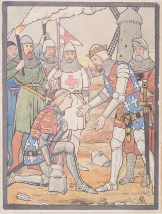 Black Prince on the Field of Cressy