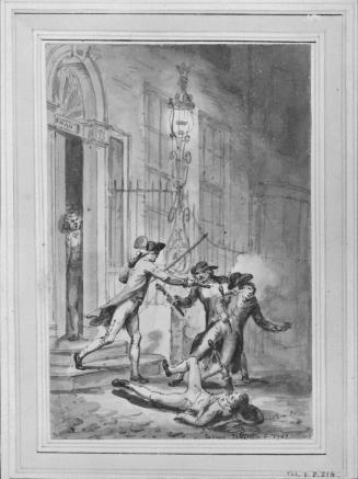 Affray in Berkeley Square