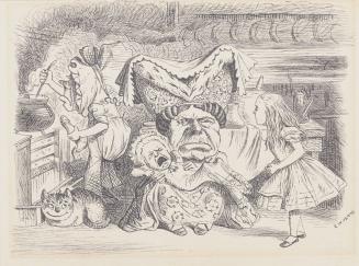 Illustration to "Alice in Wonderland"