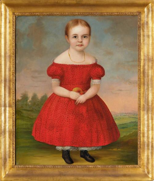 portrait of a young lady in a red dress Portrait of a Young Girl in a Red Dress – Works – The Huntington