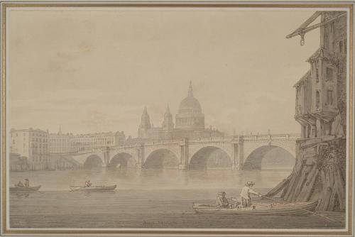 Blackfriars Bridge and Saint Paul's