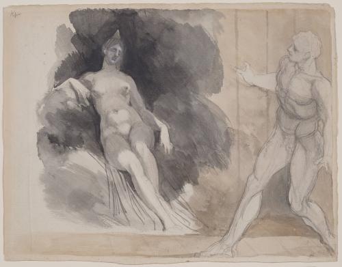 Ixion Worshipping Hera Disguised as a Cloud