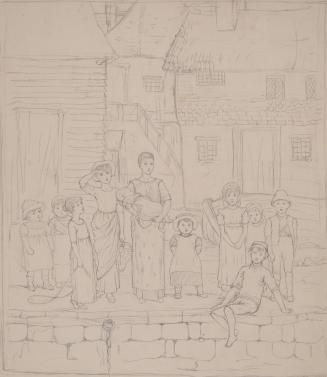 Group of Children on a Quay