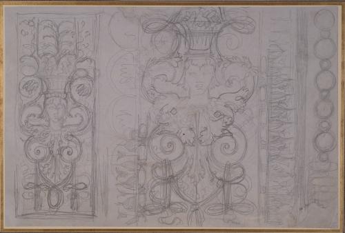 Study for Wall Decoration at Dorchester House