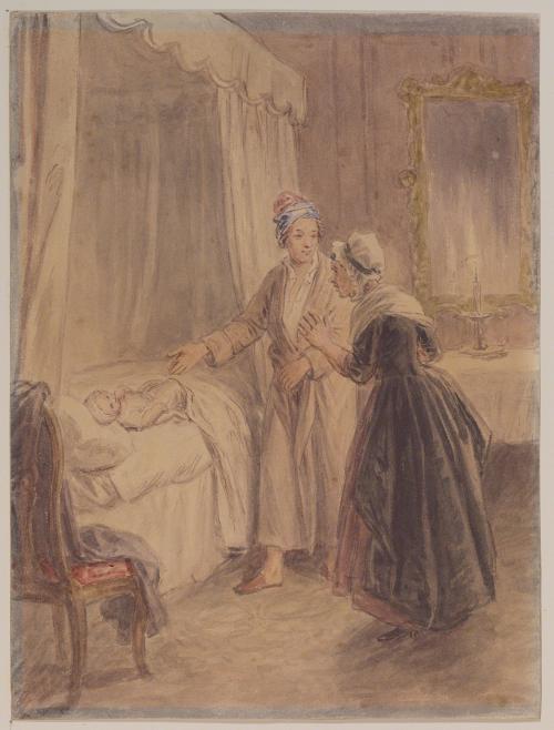 Illustrations to Fielding's "Tom Jones" [book 9]