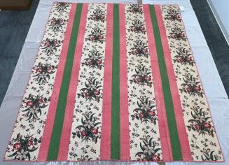 English chintz quilt