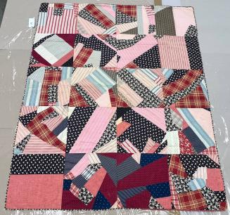 American patchwork quilt