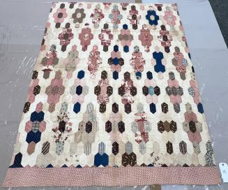 American patchwork quilt