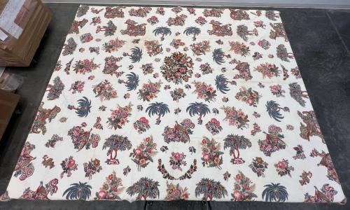English or American applique quilt