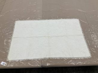 Whitework dressing table quilt