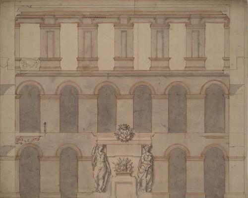 Project for the West Wall of the Hall, Blenheim