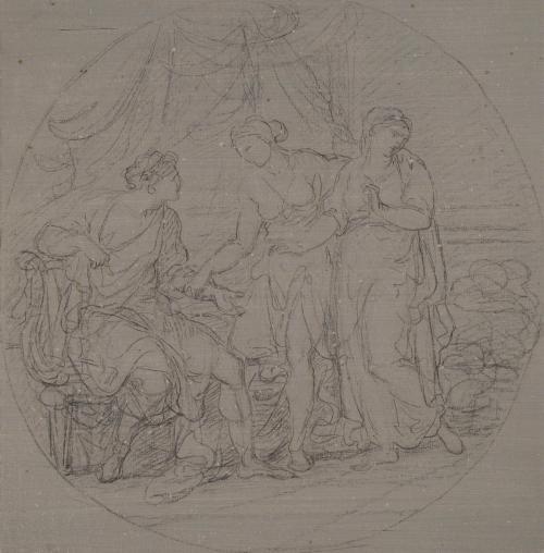 Venus presents Helena to Paris