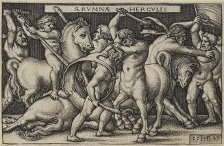 Hercules Fighting Against the Centaurs