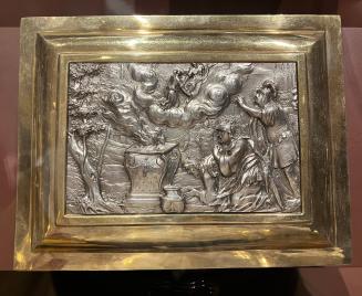 Toilet Service: Rectangular Box (Sacrifice of Iphigenia)