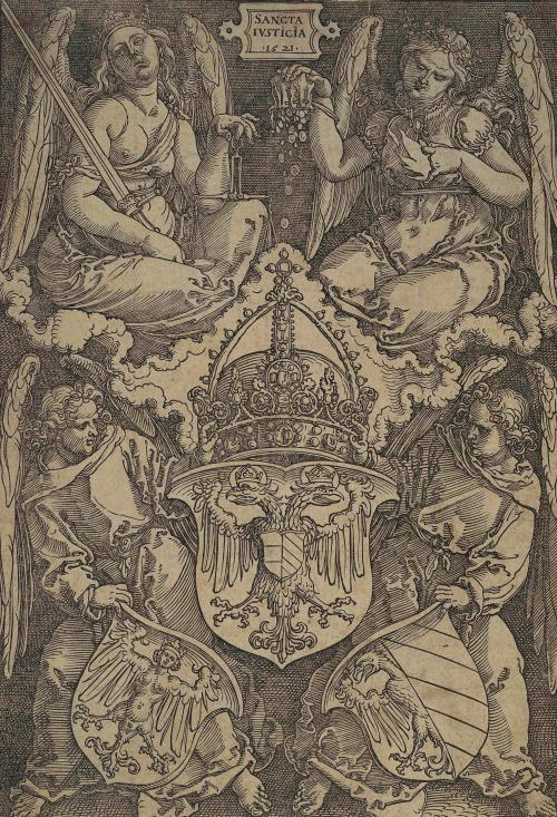 Coat of Arms of the German Empire and the City of Nuremberg