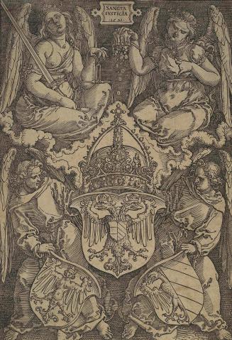 Coat of Arms of the German Empire and the City of Nuremberg
