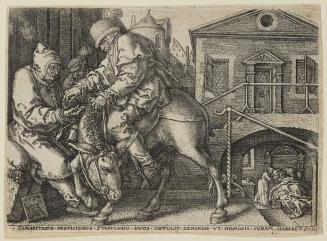 The Good Samaritan Paying the Innkeeper for the Care of the Wounded Man