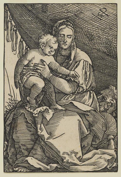 The Holy Family Under the Canopy