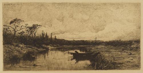 An Autumn Evening: Near Rossillon