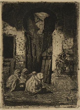 Tangier, Seated Arabs