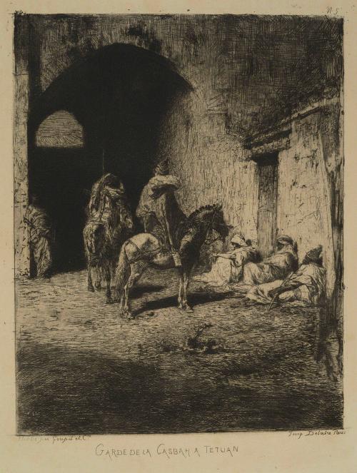 Guard of the Casbah at Tétouan