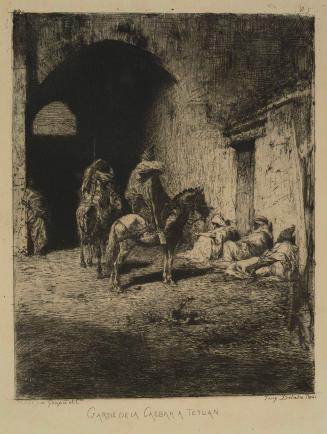 Guard of the Casbah at Tétouan