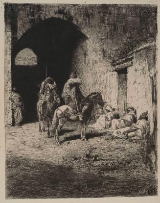 Guards of the Kasbah at Tetuan (Garde de la Casbah a Tetuan)
