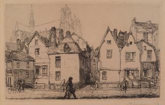 Old Houses at Amiens (Vieilles maisons à Amiens)